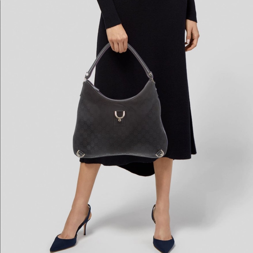 Gucci GG Canvas Abbey Hobo - Picture 9 of 12